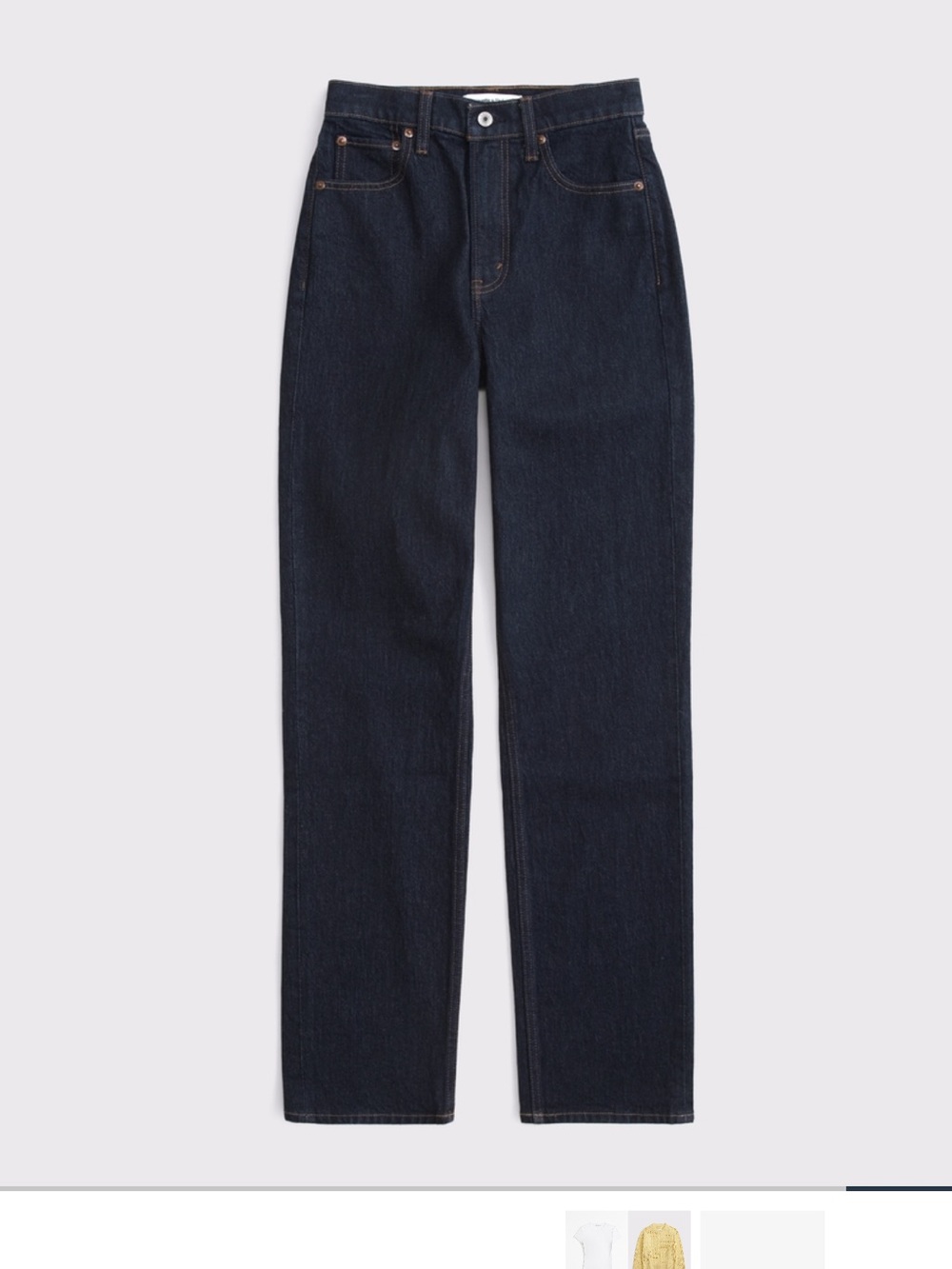 Abercrombie ultra high rise 90’s jeans SHORT